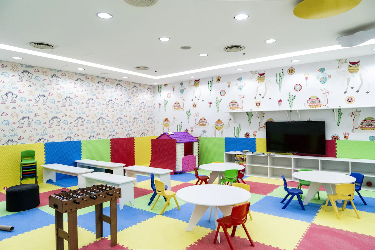 محل بازی کودکان در هتل سوییت مرکیور دبی برشا هایتس